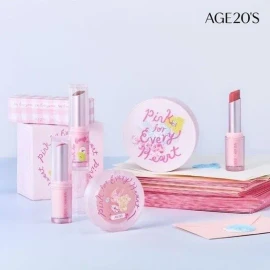 AGE2WENNESS Age to Wenice / 에이지투웨니스X사키 디오리진 에센스팩트(본품1+리필1)+립밤 3종 택1 (50795982) 팩트_23호_+_립밤_3호