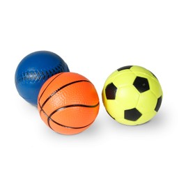 Karlie Flamingo 1031410 3 x Neon Latex Balls Diameter 6 cm