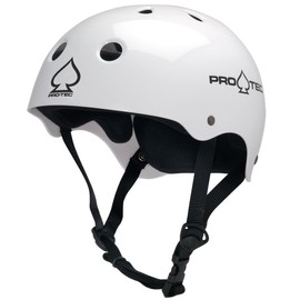 Pro-Tec unisex 53-54 cm skate and skateboarding helmets, White, Small US