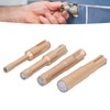 4PCS Brazed Hole Saw Kit Triangle Shank Tile Hole Opener