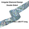SUJAYU Bird Scare Tape, 2 Pack 1''x260FT Double Sided Repellent