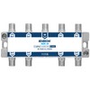 EDISION SDC-8 SAT Splitter 8-Way Suitable for TV, Satellite, Cable