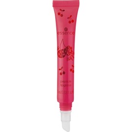 essence SO CHERRY happy peptide lip gloss, no. 01, red, moisturising, shiny, radiant fresh, vegan, no parabens, no microplastic particles, nanoparticles free, pack of 10 ml