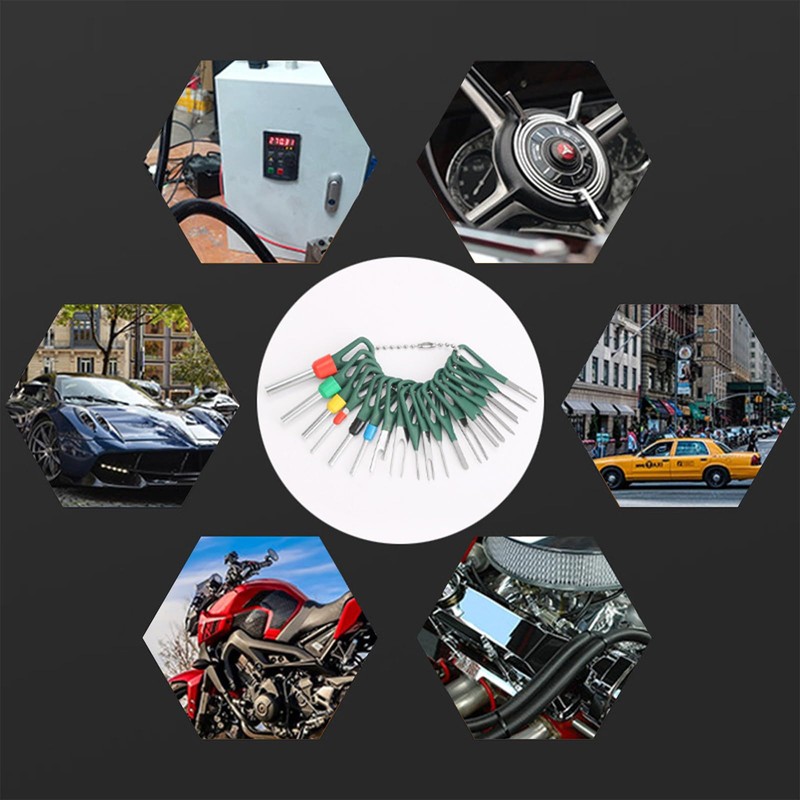 Fangehong 41 Pcs Car Release Tool, Car Cable Plug Removal