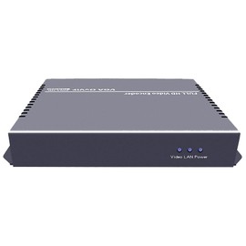 iseevy H.264 VGA Video Encoder VGA to IP Stream for IPTV, Live Stream, Broadcast Support SRT RTMP RTMPS RTSP UDP RTP HTTP FLV HLS TS Protocols and Live Platforms