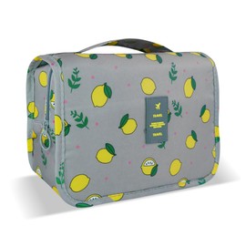 Lcsmaokin Large Capacity Toiletry Bag Travel Bag with Hanging Hook for Men and Women Waterproof Travel Cosmetic Bag Bathroom Storage Bag for Brushes Set, Full-Sized Shampoo, Toiletries, Accessories,