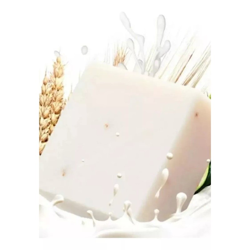 Totu 3 Pzas D Jabón De Arroz Tailandés, Aclara Y