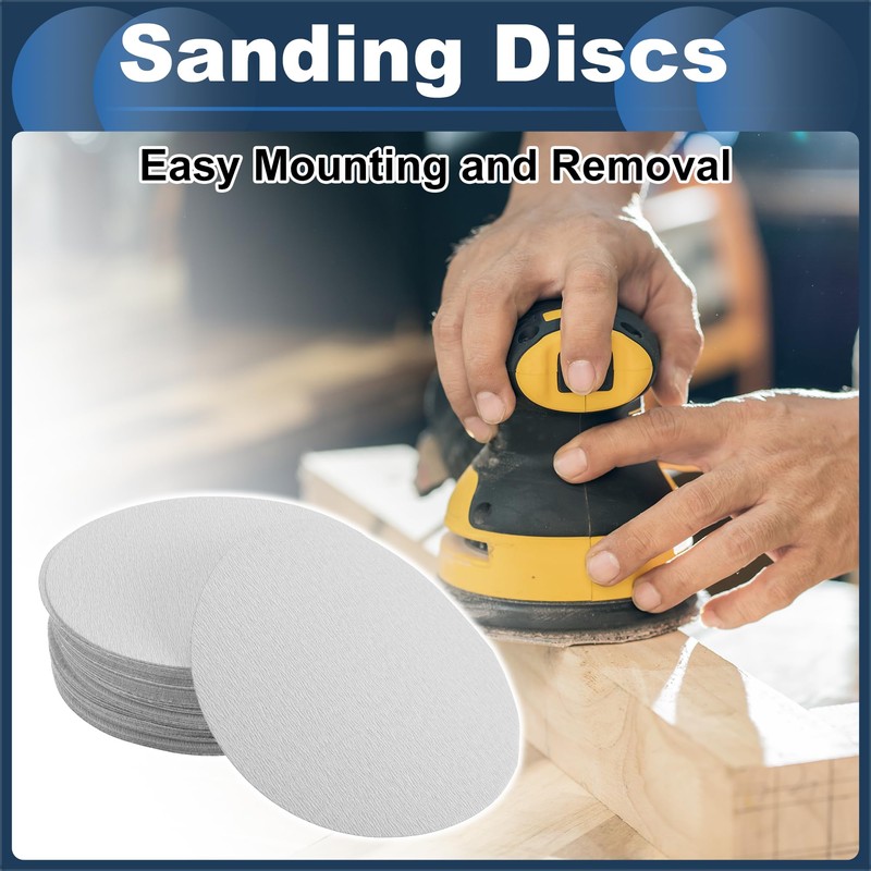 INFINAUTO Sanding Discs, 7.09" 400 Grit Automotive Repair Round Hook
