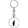 Toff London Penguin Bird Keyring