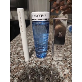 Lancôme Lots 3 Lancome Lot Full Size Booster, Eye Make-Up Remover & Juicy Tubes Lip Glos