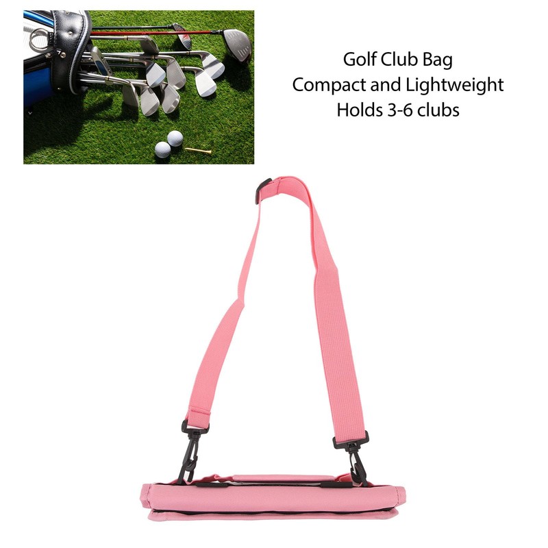 Lightweight Golf Club Carrier, Expandable Mini Golf Club Carry Bag