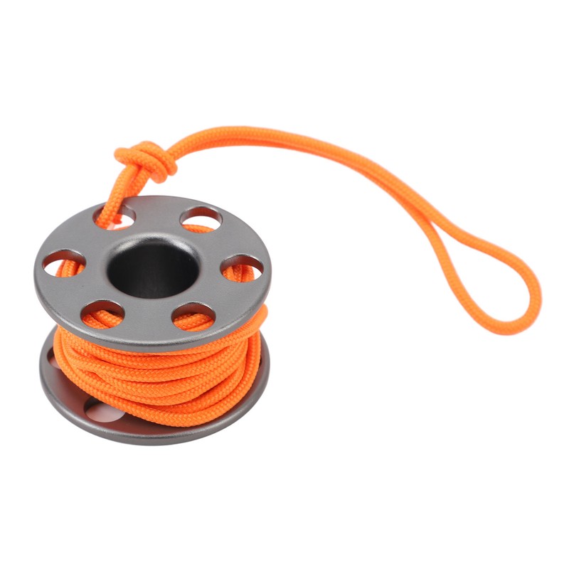 Scuba Diving Finger Reel Aluminum Alloy Mini Finger Spool Reel