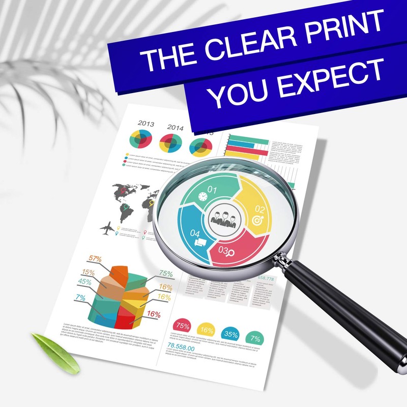 GPC Image Remanufactured Ink Cartridge Replacement for HP 62XL 62