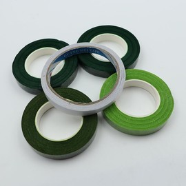 ANCLLO Florist Wires with 3 Rolls Flower Ribbon Flower Scissors for Wrapping Bouquets and Flower Crafts