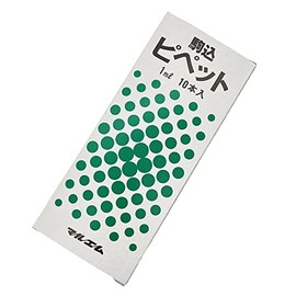 マルエム 駒込ピペット 1ml ガラス 10入/6-275-01