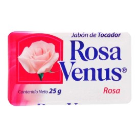 Jabón Tocador Rosa Venus 25g La Corona Antibacterial