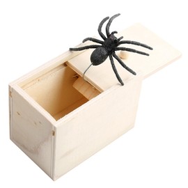 SUNZWO Spider Prank Box for Kids and Adults - Hilarious Spider Scare Toy, Ideal for Practical Jokes and Fun Reactions, Surprise Box for Laughs