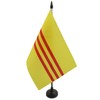 South Vietnam Table Flag 5'' x 8'' - Vietnamese Desk