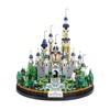 JXRLMB Castle Micro Building Blocks Architecture Model Set DIY Creative