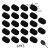 Pack of 22 Foam Microphone Mini Replacement Windscreen Foam Mini