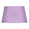 Oaks Lighting Cotton Drum Shade, 8-inch, Lilac, Fabric