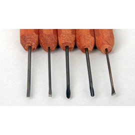 Dockyard Micro Tools 1.5mm Standard Set (5 Pieces) Wood Carving & Sculpting