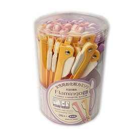FLM-36 Feathers, Flamingo, ML for Gardens with Guard, Pack of 36