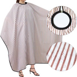Yartar Hairdressing Cape, Hair Apron, Hairdressing Cloak for Home, Adults, Children, Cut, Beauty Salon, Beauty, Barber, Self Cut, Hair Dye Cape Cut, 57.1 x 65.0 inches (145 x 165 cm)