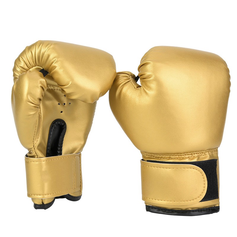 One Pair PU Leather Children Boxing Gloves Kids Sandbag Punching