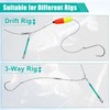 Dragging Weights for Catfishing 5Pcs No-Snag Sinkers Drag Weights Drift