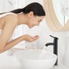 VOTON Vessel Sink Faucet Chrome Modern Tall Bathroom Faucets Single