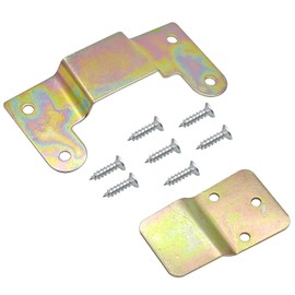 1 Set of Wall Fan Mounting Brackets, Heavy Duty Wall Fan Fixing Brackets, Metal Wall Fan Brackets with Fastening Self-Tapping Screws for Most Wall Fans