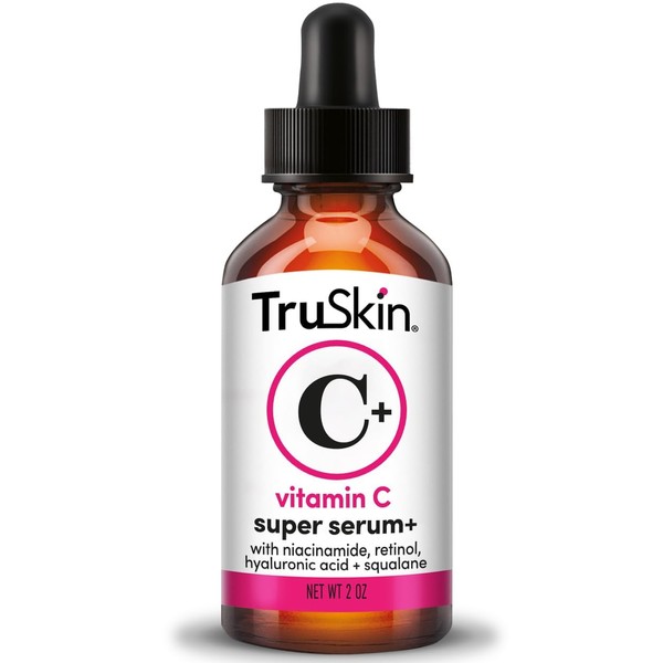 TruSkin Vitamin C Super Serum - Niacinamide, Retinol, Hyaluronic &