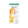 Garnier Skinactive Tissue Mask Ampoule, 1% Vitamin Cg X Pineapple,