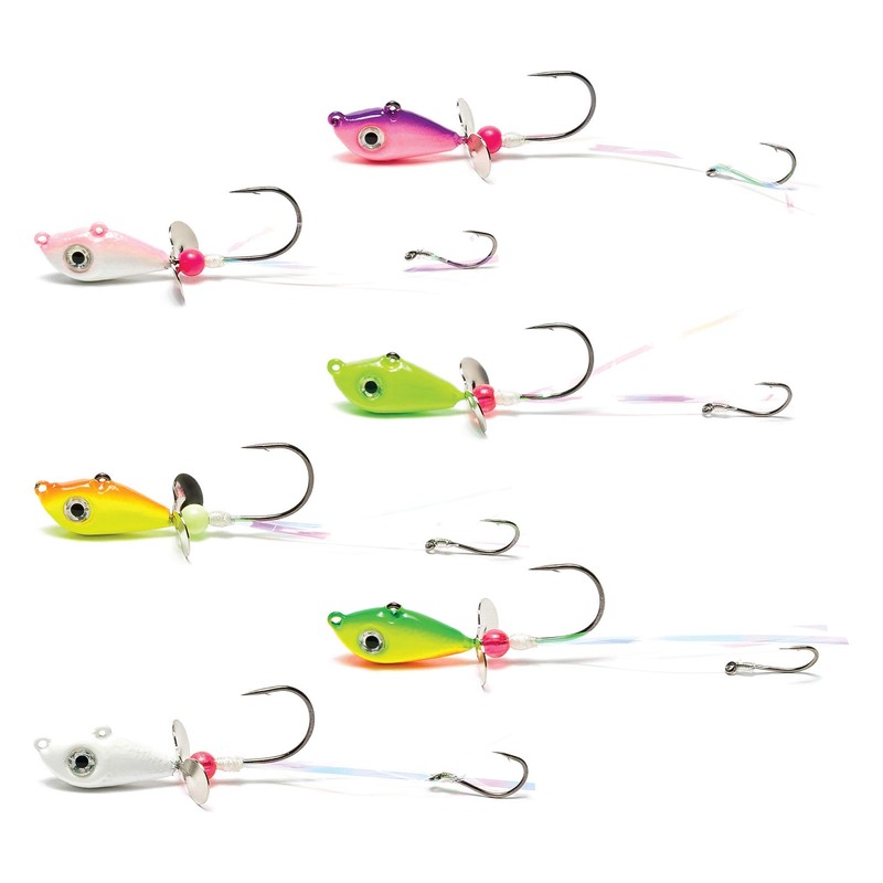Walleye Death Spinner Pink/White 1/4oz