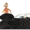 Ultra Black Glass Glitter - 311-9-BK by Meyer Imports