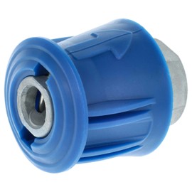 vhbw Adapter Quick Connect Connector to M22 Thread Compatible with Bosch AQT 45-14 X, 40-13, 42-13 Pressure Washer - Quick Coupling