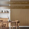 HEXIM Acoustic Panels Sample Piece - Flexible Slat Wall Wood