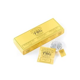 TWG Té | Selección Luna Y Cielo | 3 Variedades | Mezclas De Té Exclusivas | 15 Bolsitas De Algodón Cosidas A Mano | Set De Regalo