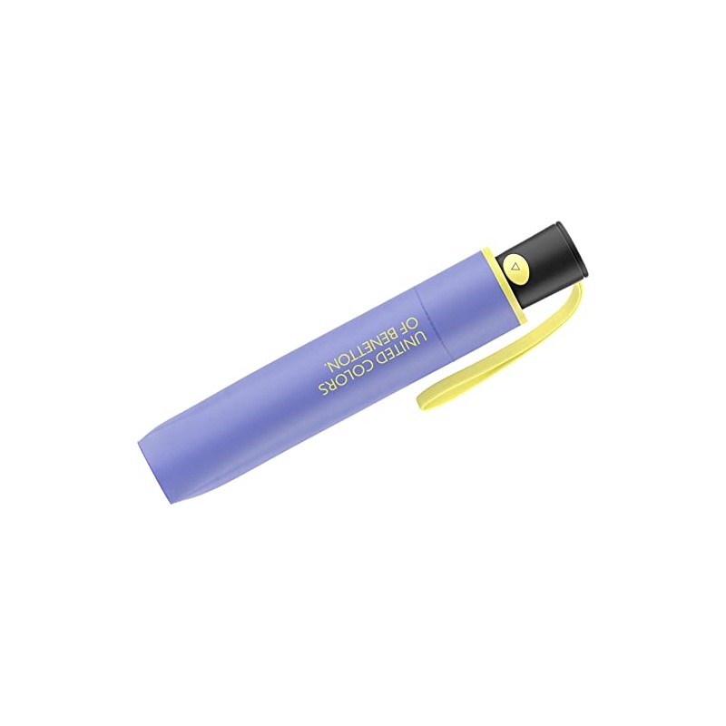 Benetton Mini AC Pocket Umbrella, Deep Periwinkle, Compact