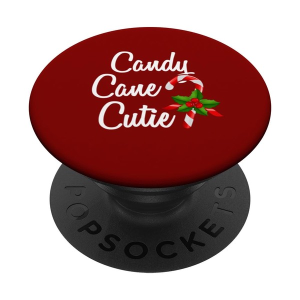 Candy Cane Cutie Funny Christmas Stocking Stuffer Holiday PopSockets Standard