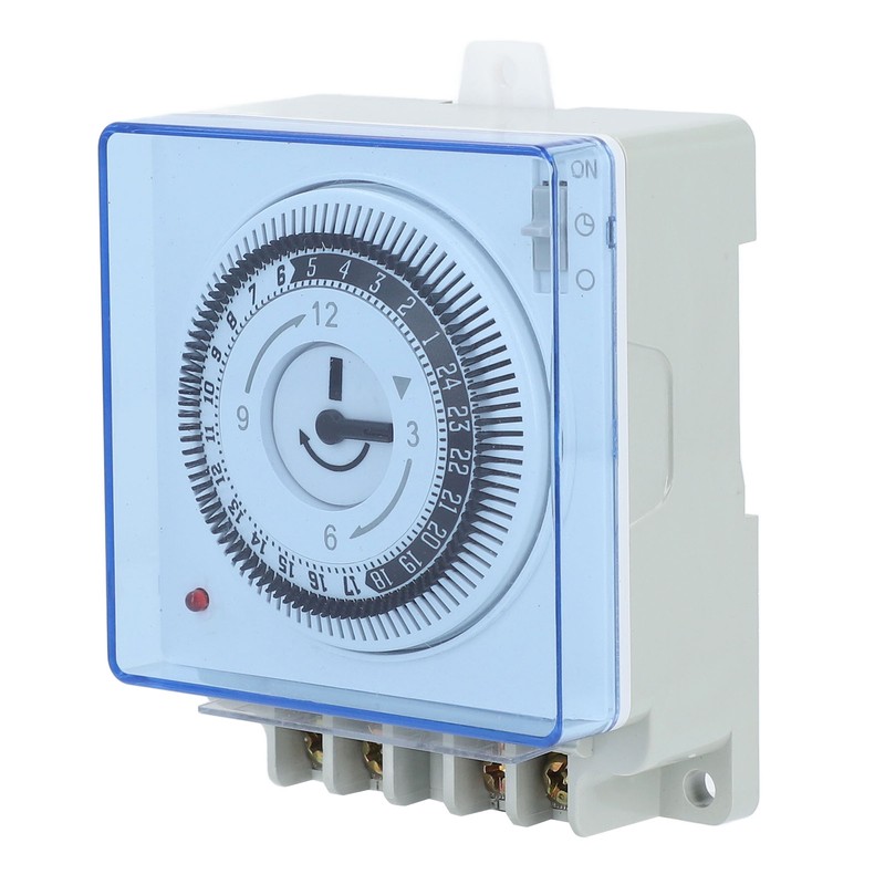 24 Hour Mechanical Time Switch Automatic Power Off Quick Connect