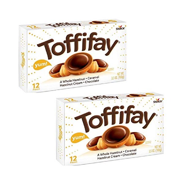 Toffifay Hazelnut Candies, 3.5 Ounce (Pack of 3)