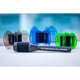 Hydrorevolution Aquatic Racket Trainer | Increase Racket Swing Power and Speed in Water | Improve Shoulder Mobility for Pickelball | Pool Exercise Equipment | Quick Start Guide