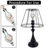 Lamp Shade Light Bulb Clip Adapter, Clip on Lampshade Adapter