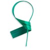 Weststone 100pcs Plastic/Paper Coated Green 4" X 1/4" Twist Ties