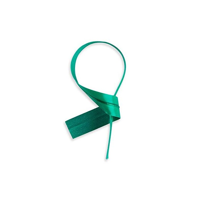 Weststone 100pcs Plastic/Paper Coated Green 4" X 1/4" Twist Ties