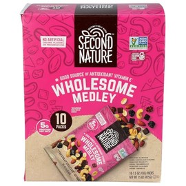 Second Nature Wholesome Medley Trail Mix 10 Pack, 15 Oz