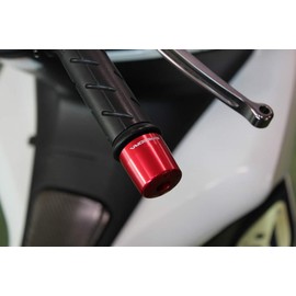 SSK Aluminum Bar End Type B Color: Black SUZUKI GSX1300R HAYABUSA Hayabusa 1999