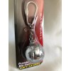 Pilot Automotive BASEBALL Chrome Key Chain